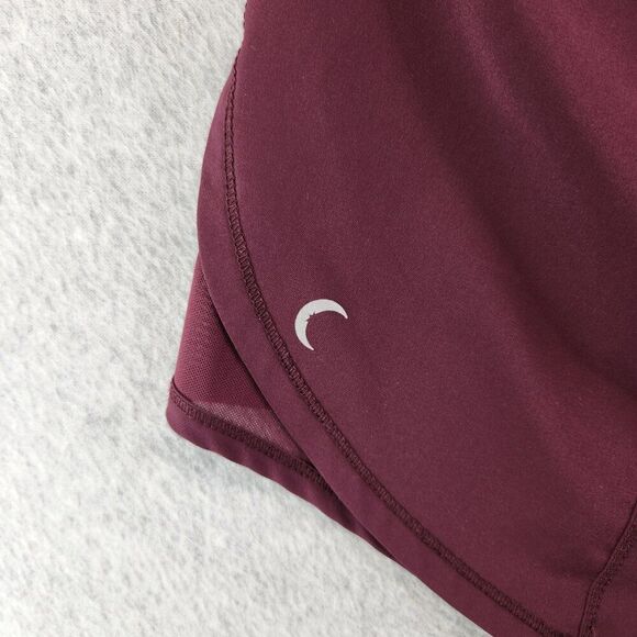 Zyia Active Shorts Womens XXL Red Brief Zip Pocket Drawstring Running Training - Picture 3 of 13